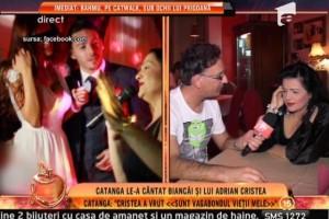 Catanga: "Când a venit Bianca, Cristea a dat fără număr" / VIDEO