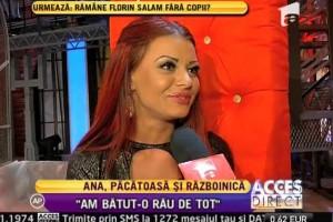 Ana Maria Mocanu, mai agresivă decât un pitbull: "I-am dat un capac de i-au sărit cerceii din ureche!"/ VIDEO