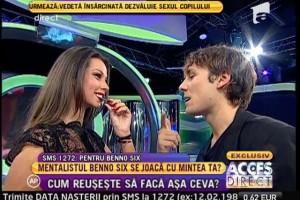 Iuliana Luciu a fost sărutată de Benno Six în direct!!! / VIDEO
