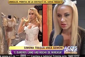 Simona Traşcă vrea să fie mămică! / VIDEO
