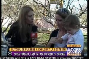 Iulia s-a dus să-şi vadă fetiţa acasă la Dan Miuţescu! Copilul credea că mama sa a murit! / VIDEO