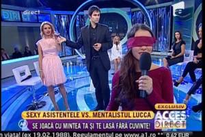 Mentalistul Lucca le-a lăsat cu gura deschisă pe cele mai frumoase asistente TV / VIDEO