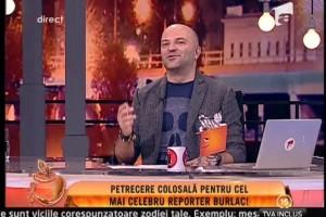 Petrecere colosală pentru cel mai celebru reporter burlac: Horaţiu Tudor! / VIDEO