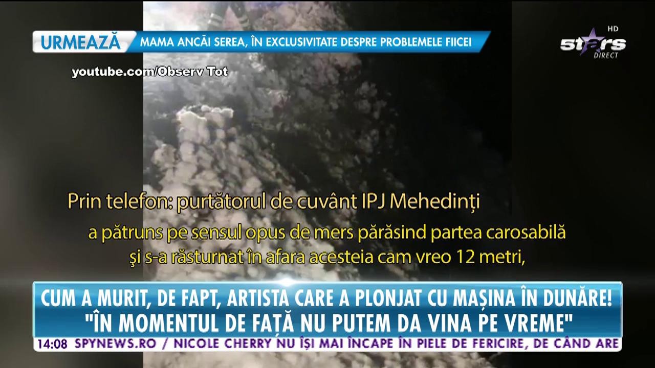 Re-paste Miraculous Optimism Sora Ancăi Pop, artista care a murit în Dunăre, spune ce s-a întâmplat de  fapt: "Vă pot asigura de un singur lucru" | STAR NEWS AntenaStars.ro